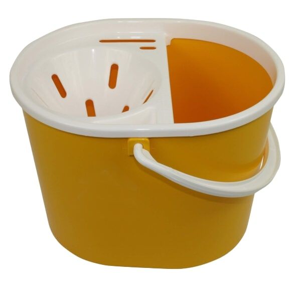Oval Mop Bucket - 15L - Yellow