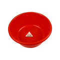 Round Washing Up Bowl - Red