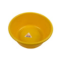 Round Washing Up Bowl - Yellow