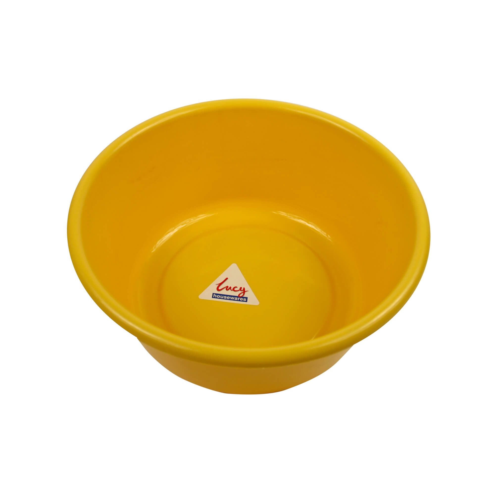 Round Washing Up Bowl - Yellow