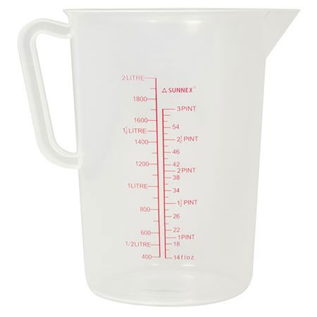 Sunnex Plastic Measuring Jug - 2L