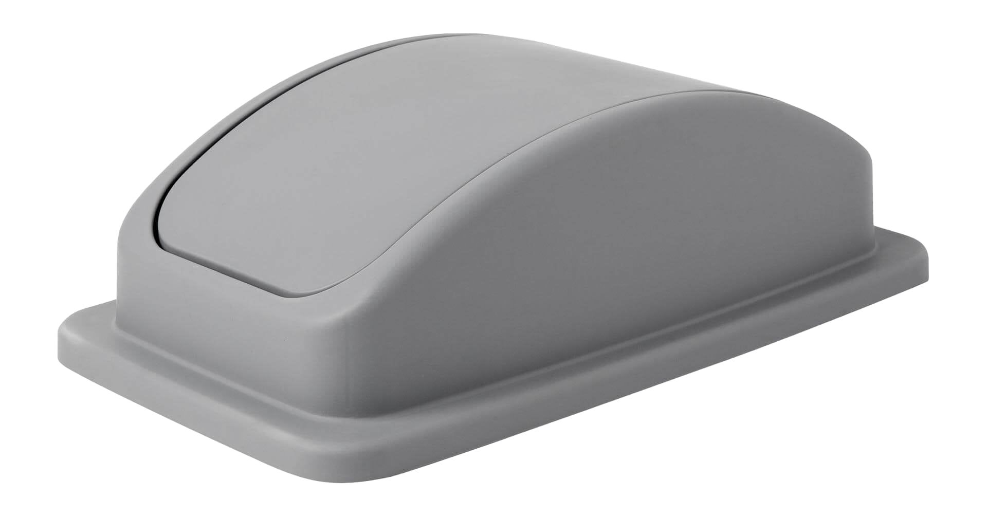 Swing Lid for Slim Recycling Bin - Grey