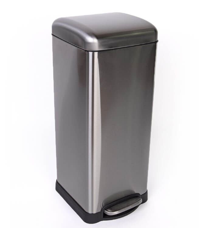 Stainless Steel Soft Close Pedal Bin - 30L