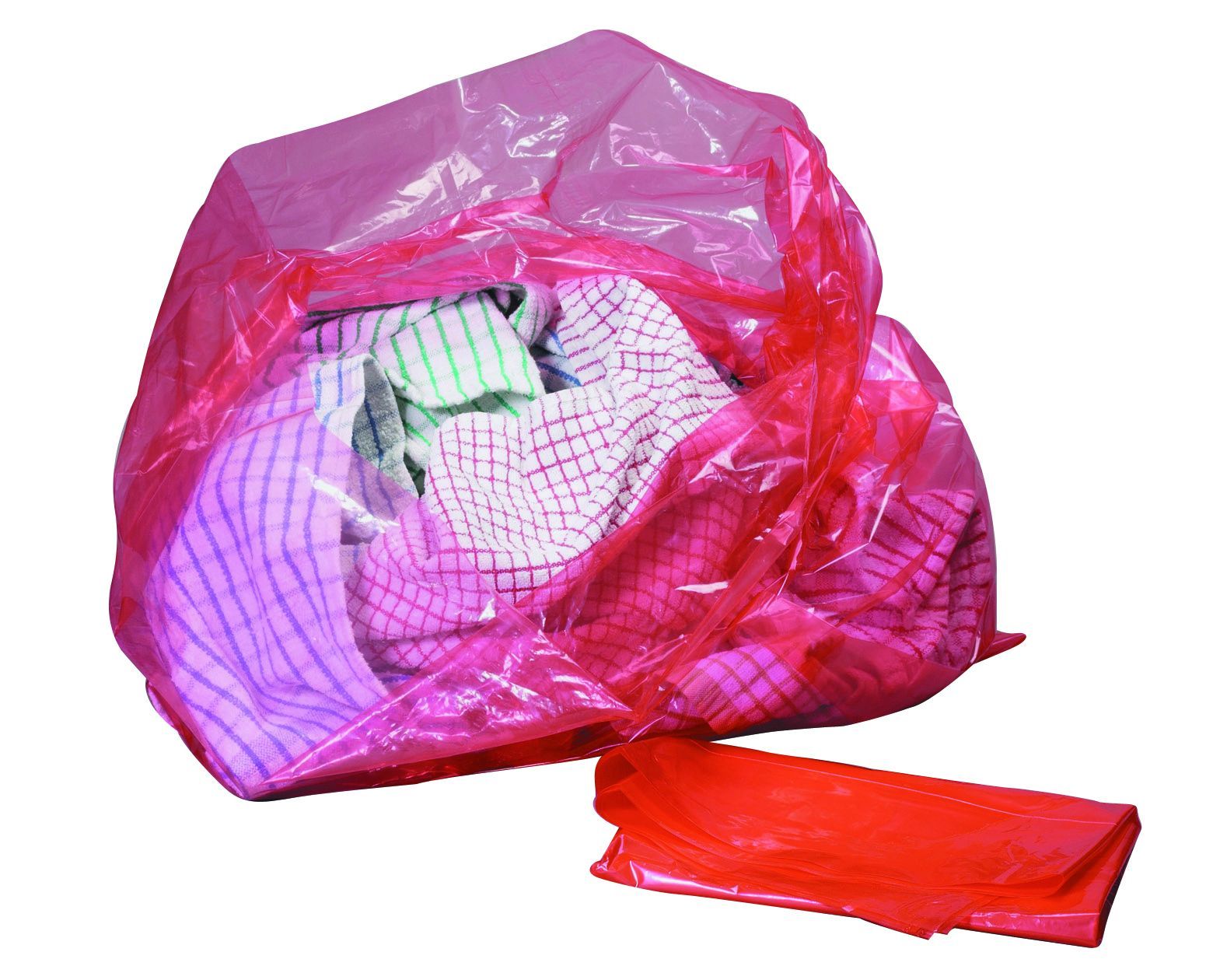 Water Soluble Strip Laundry Bags, 30L, 13.8" x 24" x 24"