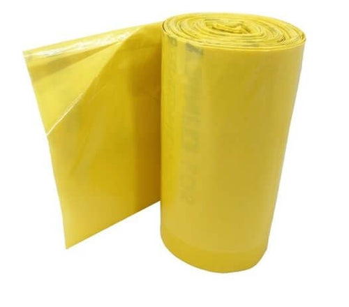 Clinical Heavy Duty Waste Sacks - 20L / 5kg - Yellow