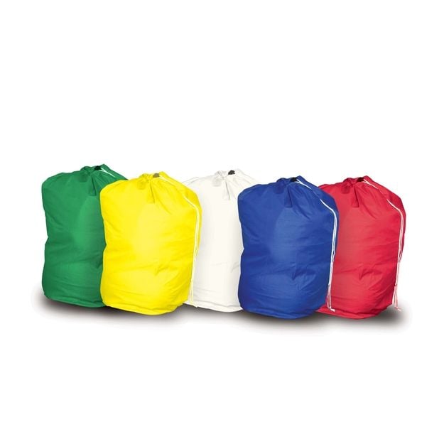 Drawstring Laundry Bag - Green