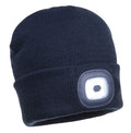 LED Beanie Hat - Navy