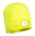 LED Beanie Hat - Yellow