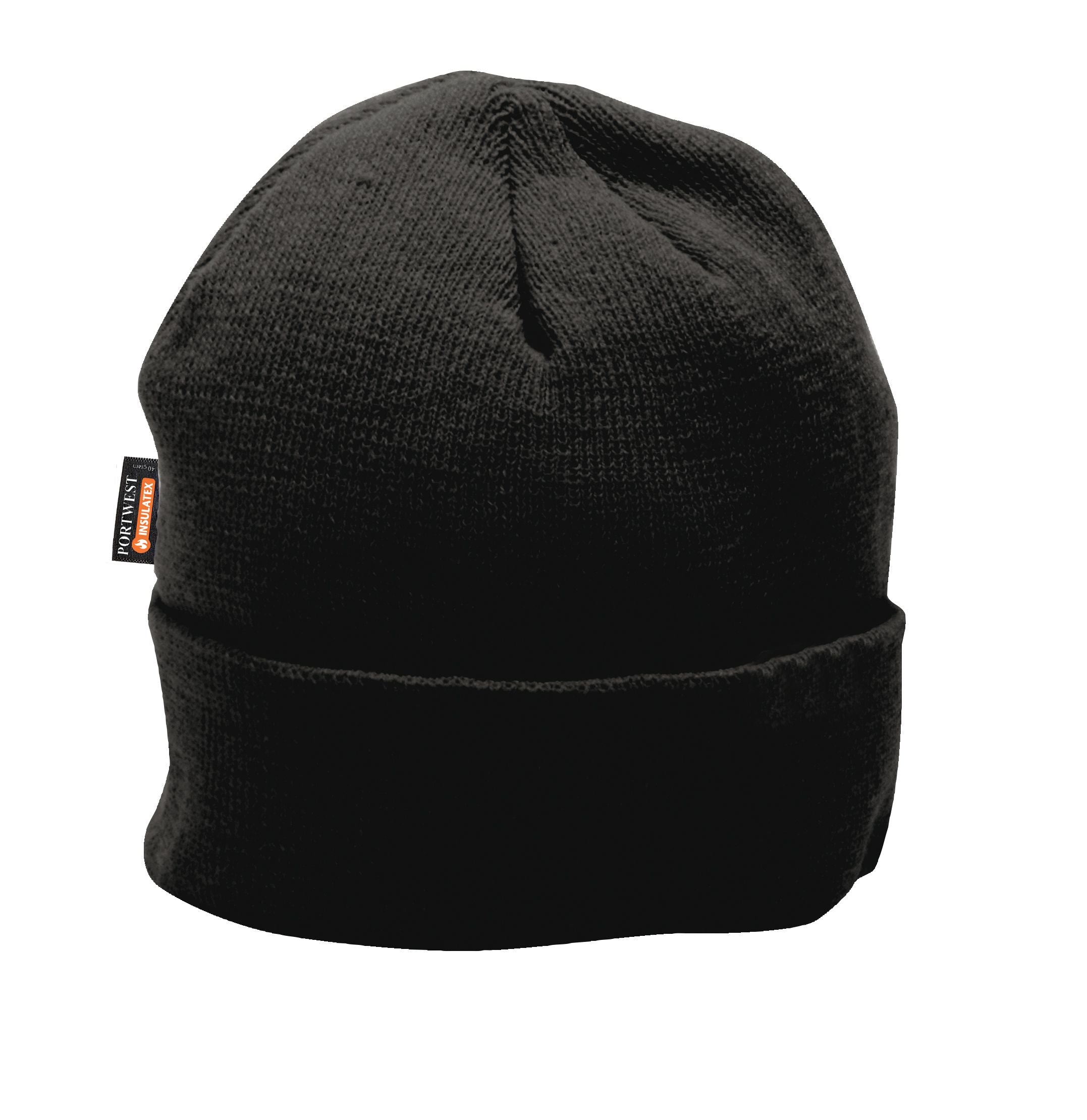 Insulatex Lined Knit Beanie - Black
