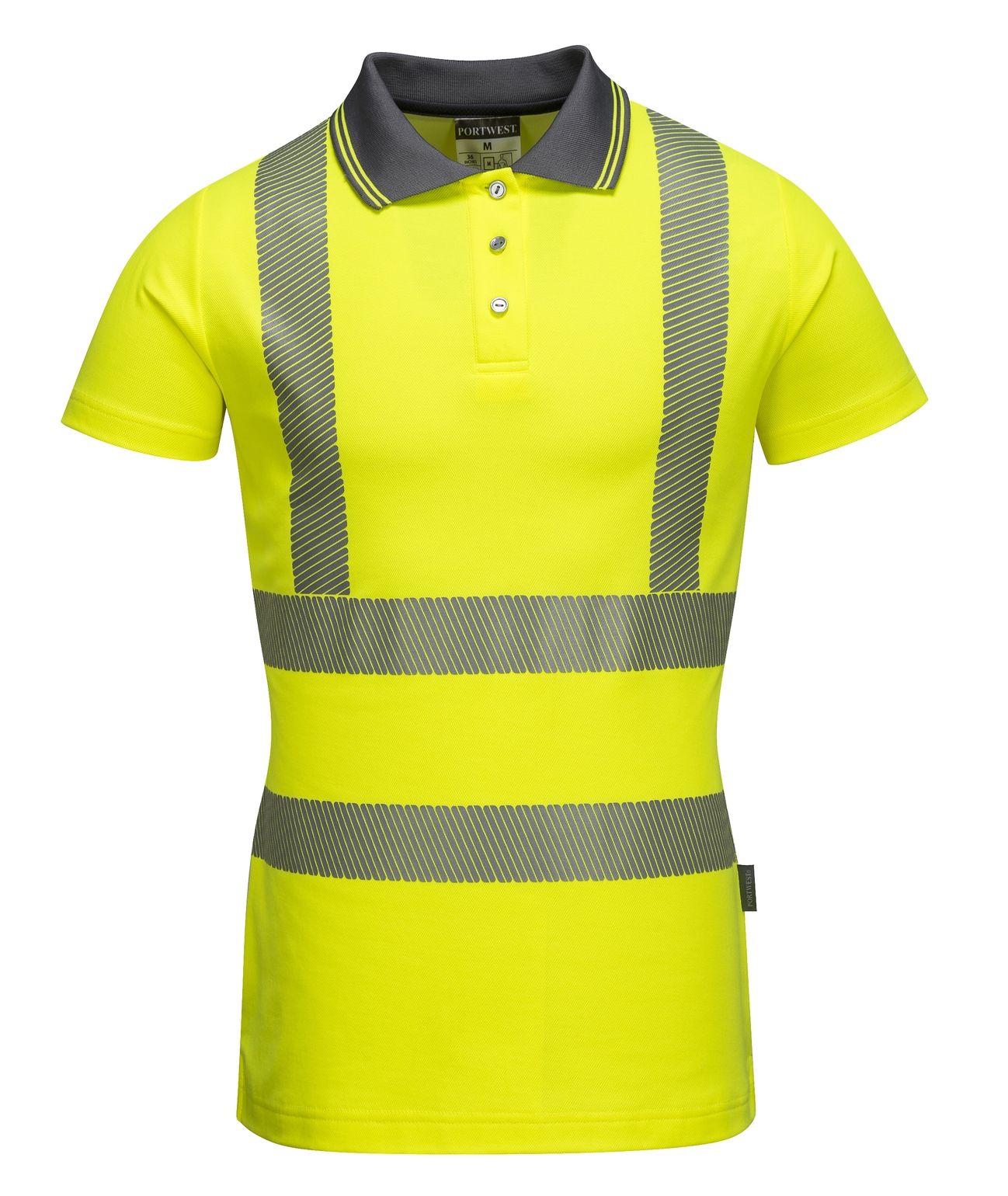 Ladies Pro Hi-Vis Polo Shirt - XL - Yellow