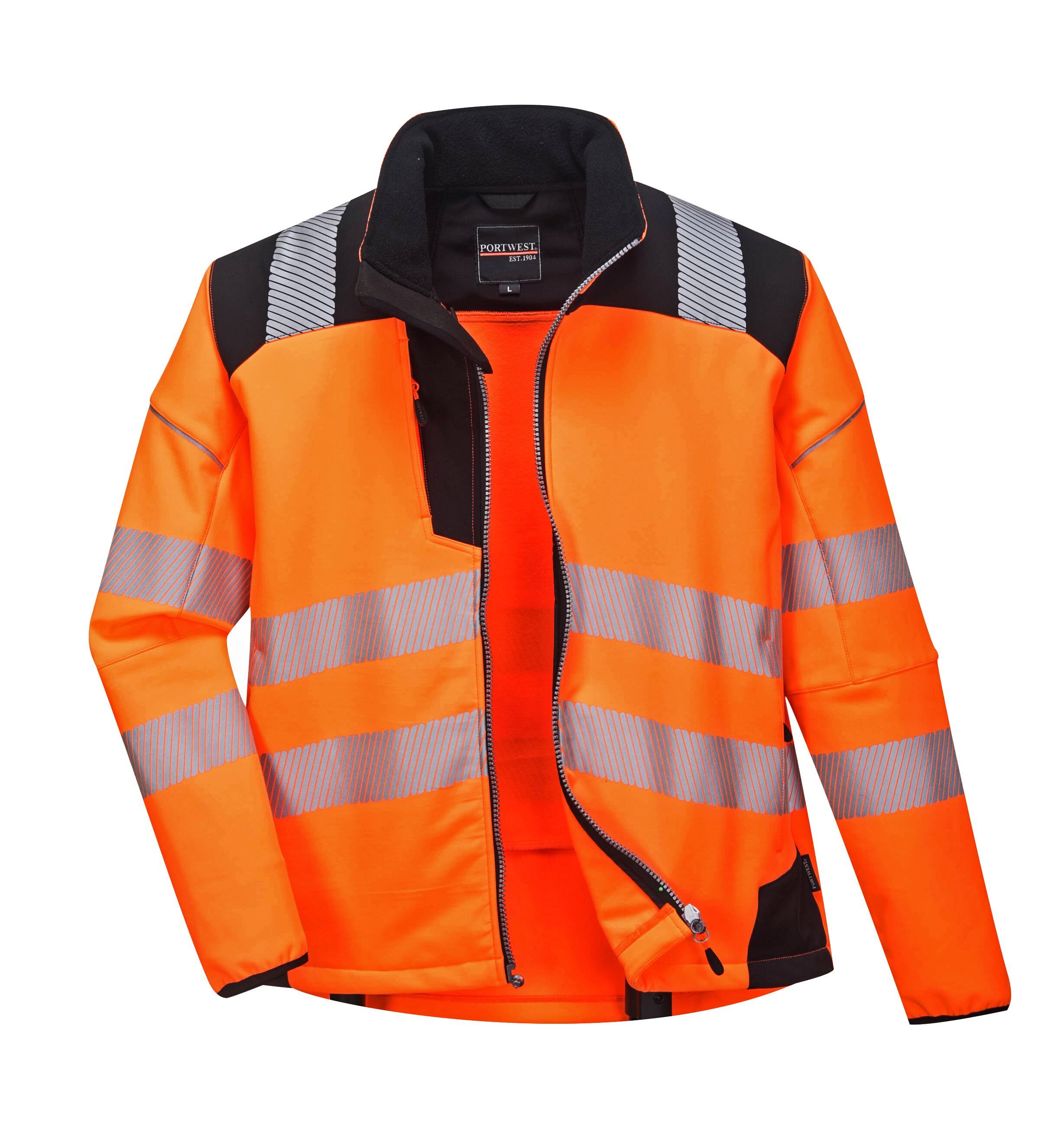 Hi-Vis Softshell Jacket - 3XL - Orange