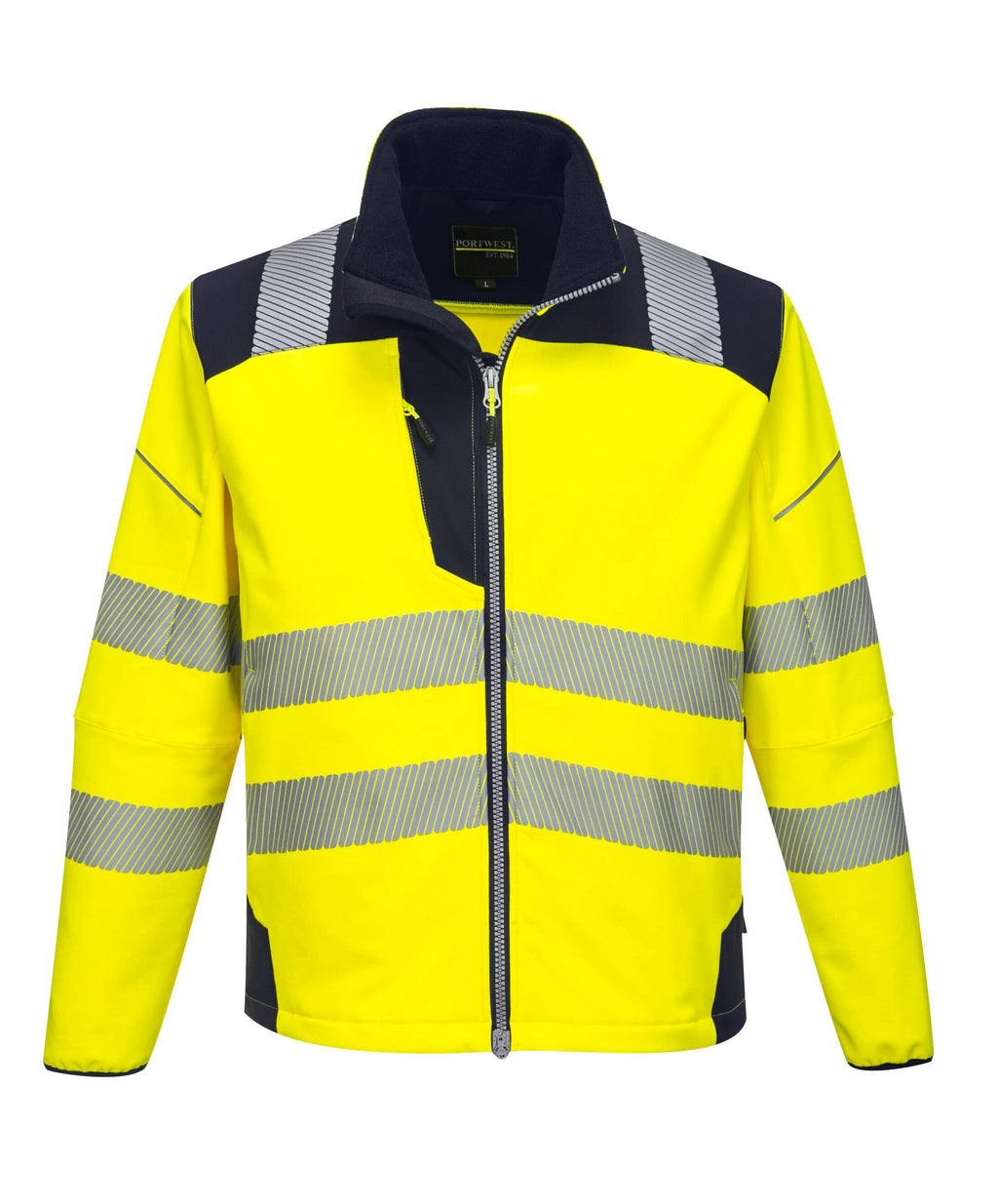 Hi-Vis Softshell Jacket - XL - Yellow