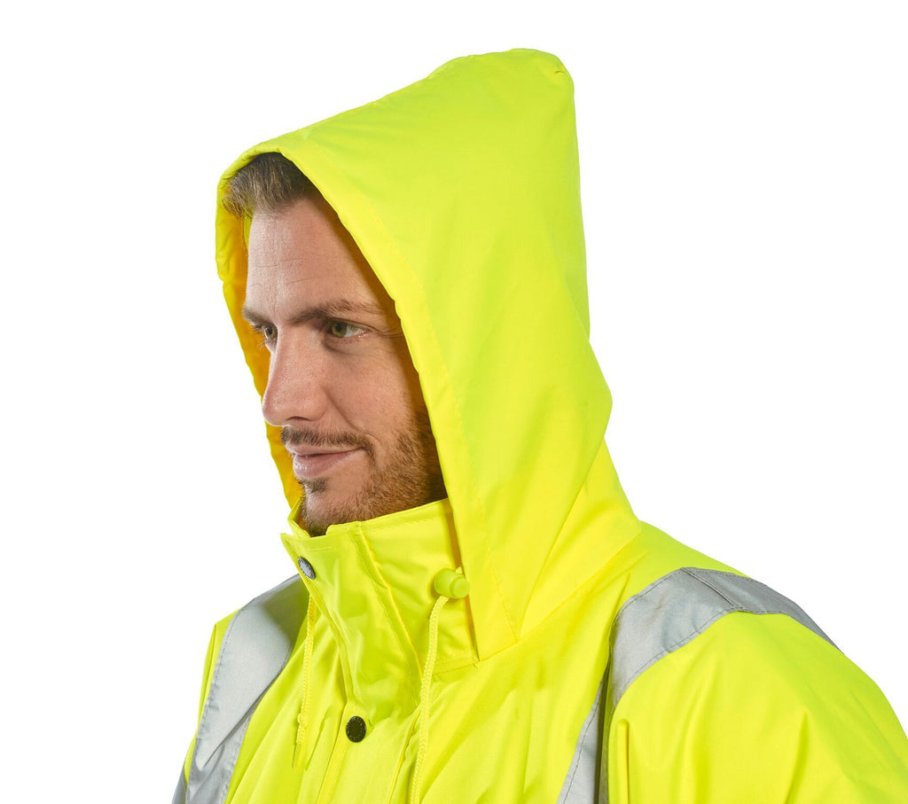 Hi-Vis Winter Traffic Jacket - XS - Yellow