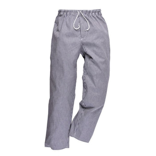 Bromley Chef's Trousers - S - Blue / White