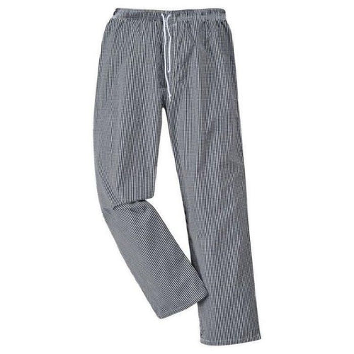 Bromley Chef's Trousers - S - Black / White