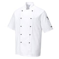 Kent Chef's Short Sleeve Jacket - XL - White
