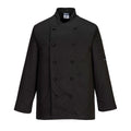 Kent Chef's Long Sleeve Jacket - XL - Black