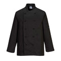 Kent Chef's Long Sleeve Jacket - XXXL - Black