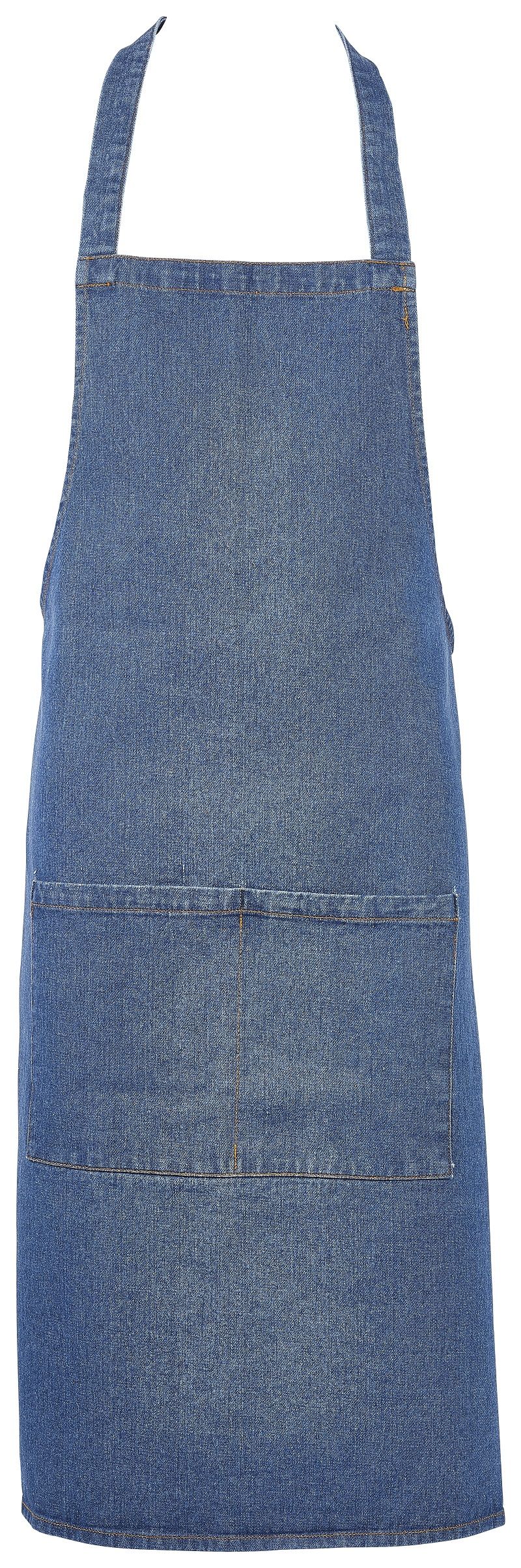 Denim Bib Apron - Washed