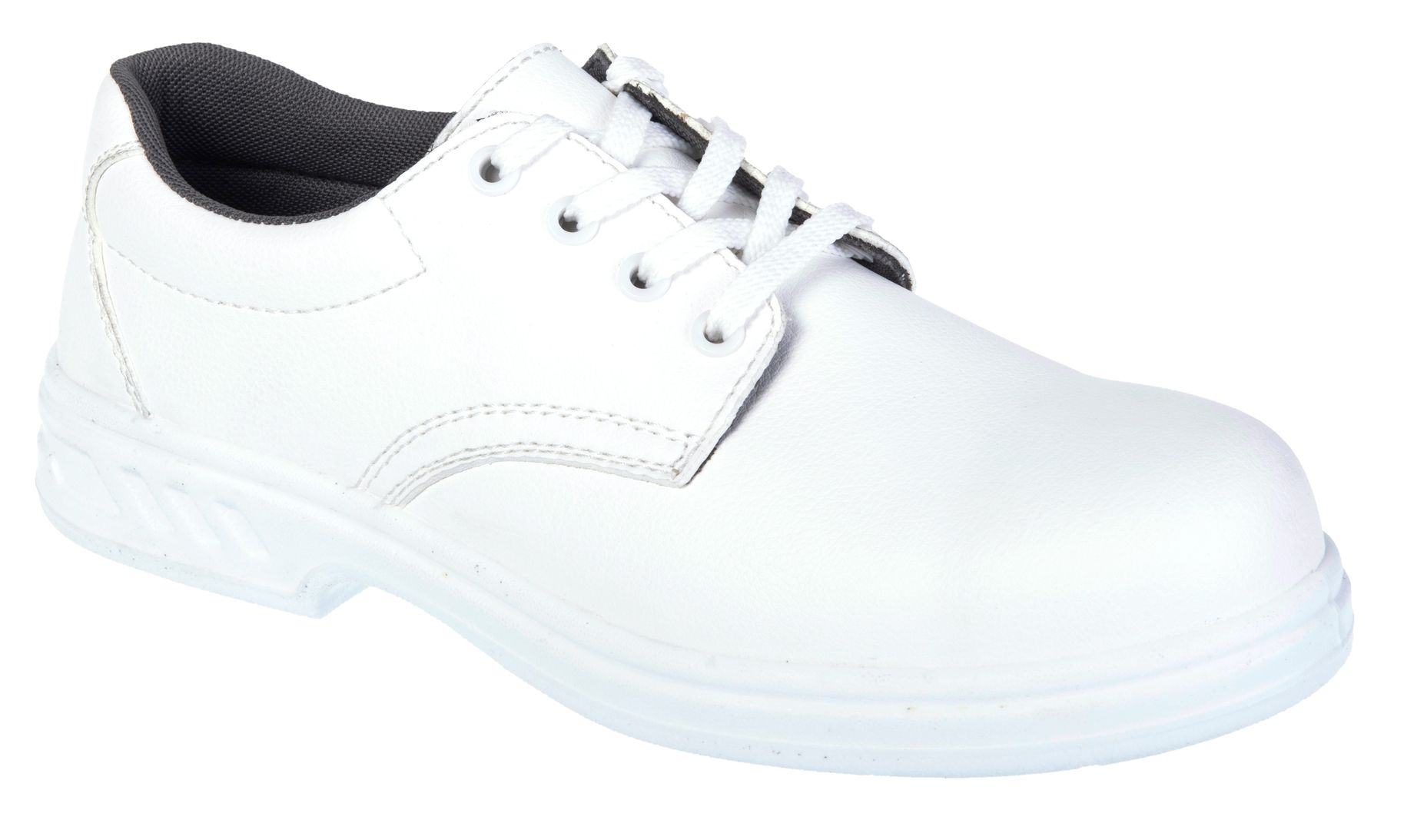 Steelite Lace Up Safety Shoes - 12 - White