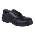 Steelite Lace Up Safety Shoes - 8 - Black