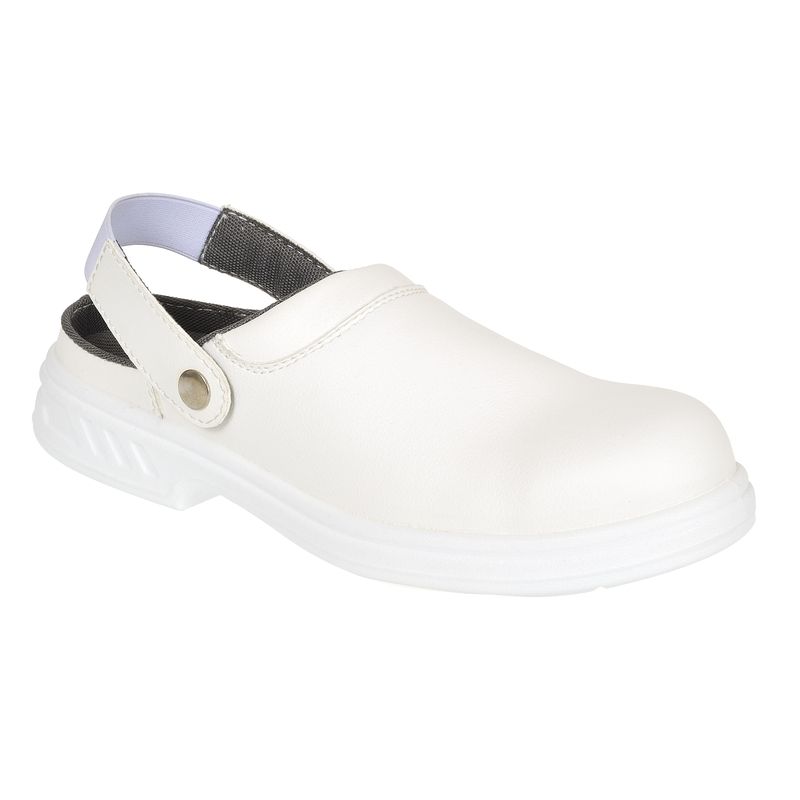 Steelite Safety Clogs - 6 - White
