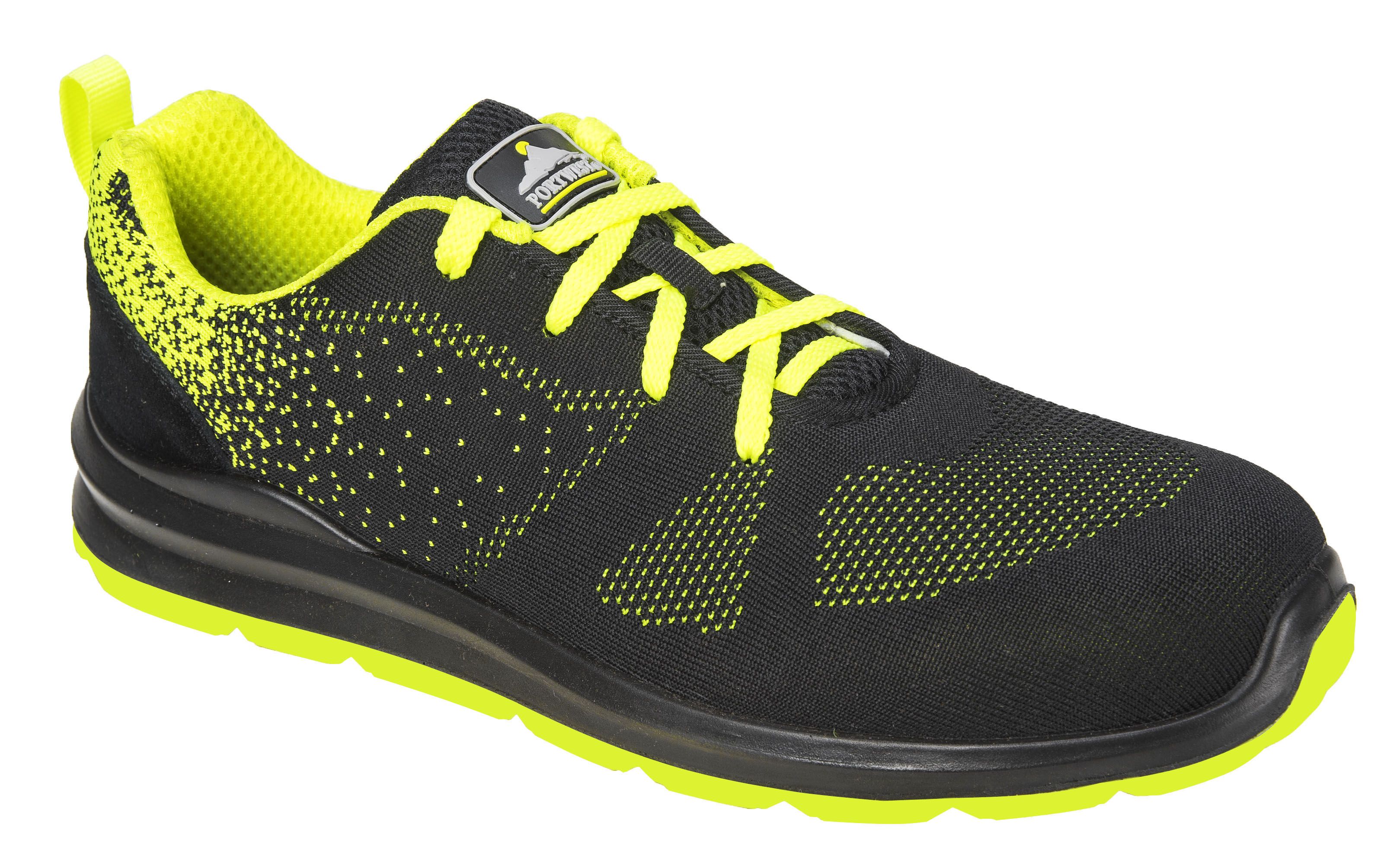 Steelite Aire Trainers - 13 - Black / Green