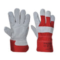 Premium Chrome Rigger Gloves - 12 / 3XL - Red