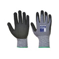 DermaFlex Nitrile Foam Gloves - 8 / M - Black