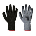 Classic Latex Grip Gloves - 11 / 2XL - Black