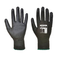 PU Palm Gloves - 7 / S - Black