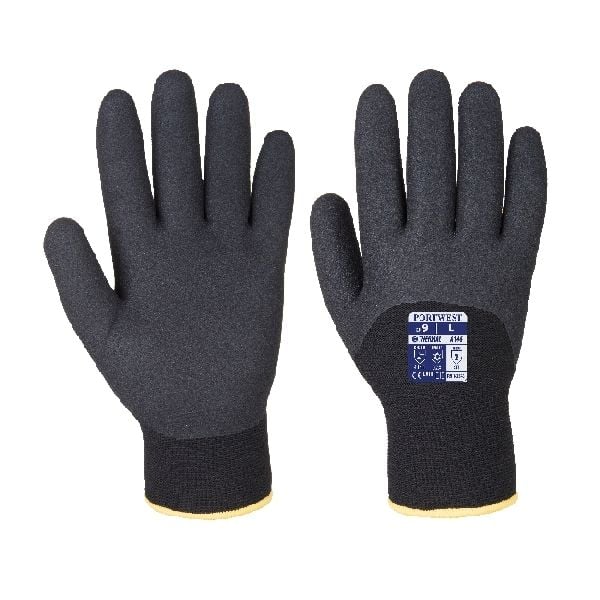 Artic Winter Gloves - 9 / L - Black