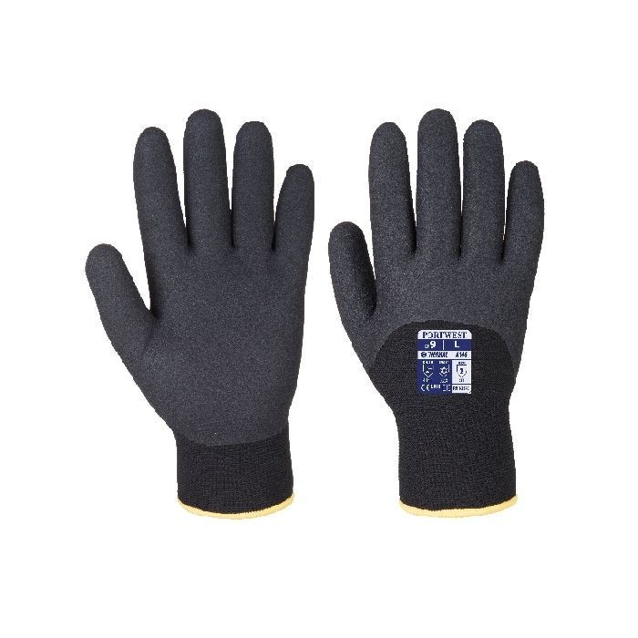 Artic Winter Gloves - 10 / XL - Black