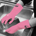 Household Gloves - Large - Pink