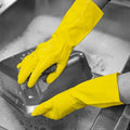 Household Gloves - Large - Yellow