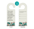 Room Cleaned Door Hangers