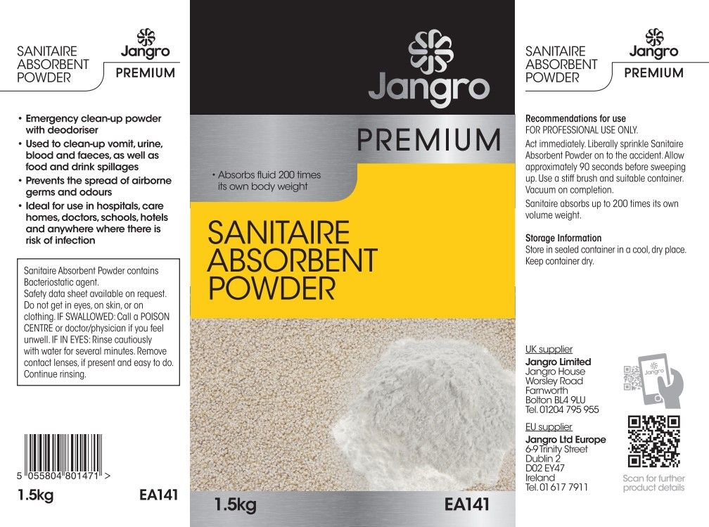 Jangro Premium Sanitaire Absorbent Powder - 1.5kg