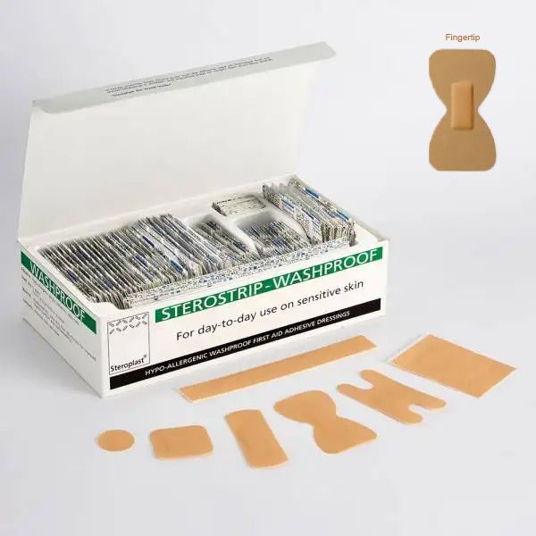 Sterostrip Washproof Plasters - Fingertip