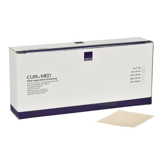 Sterile Post-Op Dressing - 8cm x 10cm - White