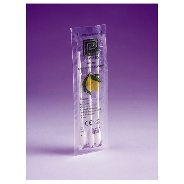 Lemon and Glycerine Mouth Swabs