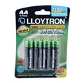 Lloytron Rechargeable Alkaline Batteries - 4 Pack - AA
