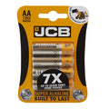 JCB Super Alkaline Batteries - 4 Pack - AA