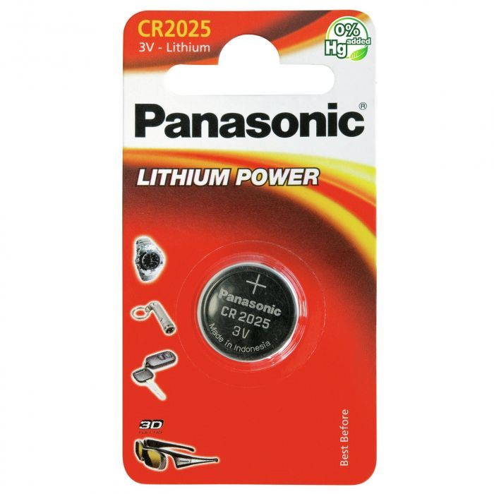 Panasonic Lithium Coin Battery - CR2025