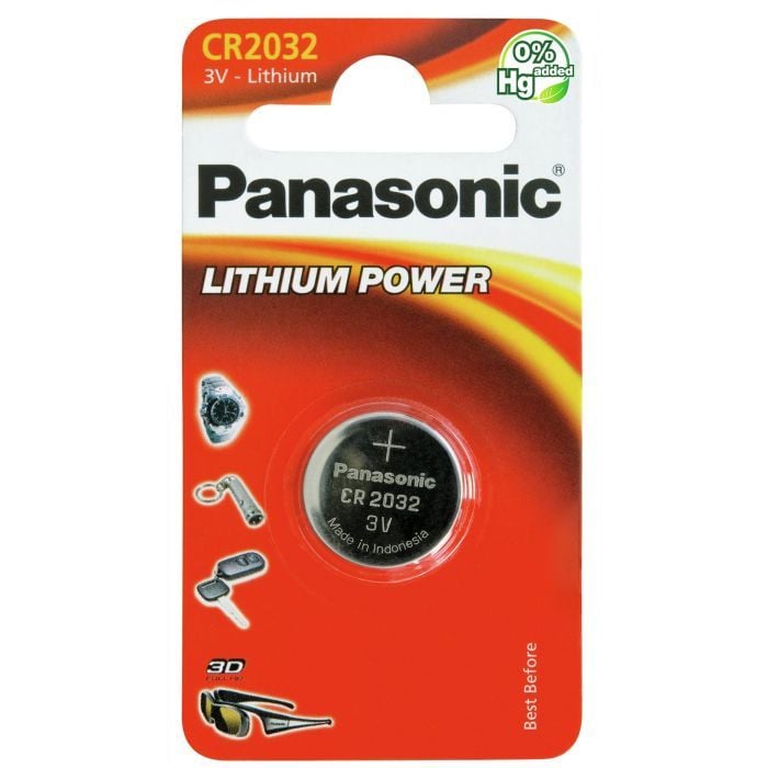 Panasonic Lithium Coin Battery - CR2032