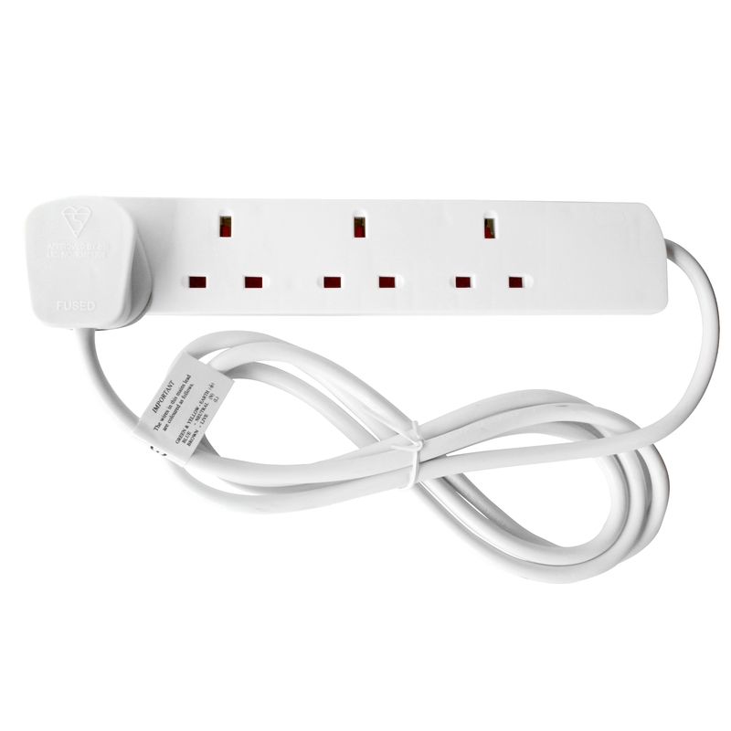 4 Way Extension Lead - 2m