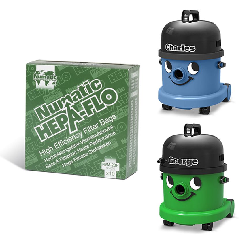 Numatic HepaFlo Bags - 15L