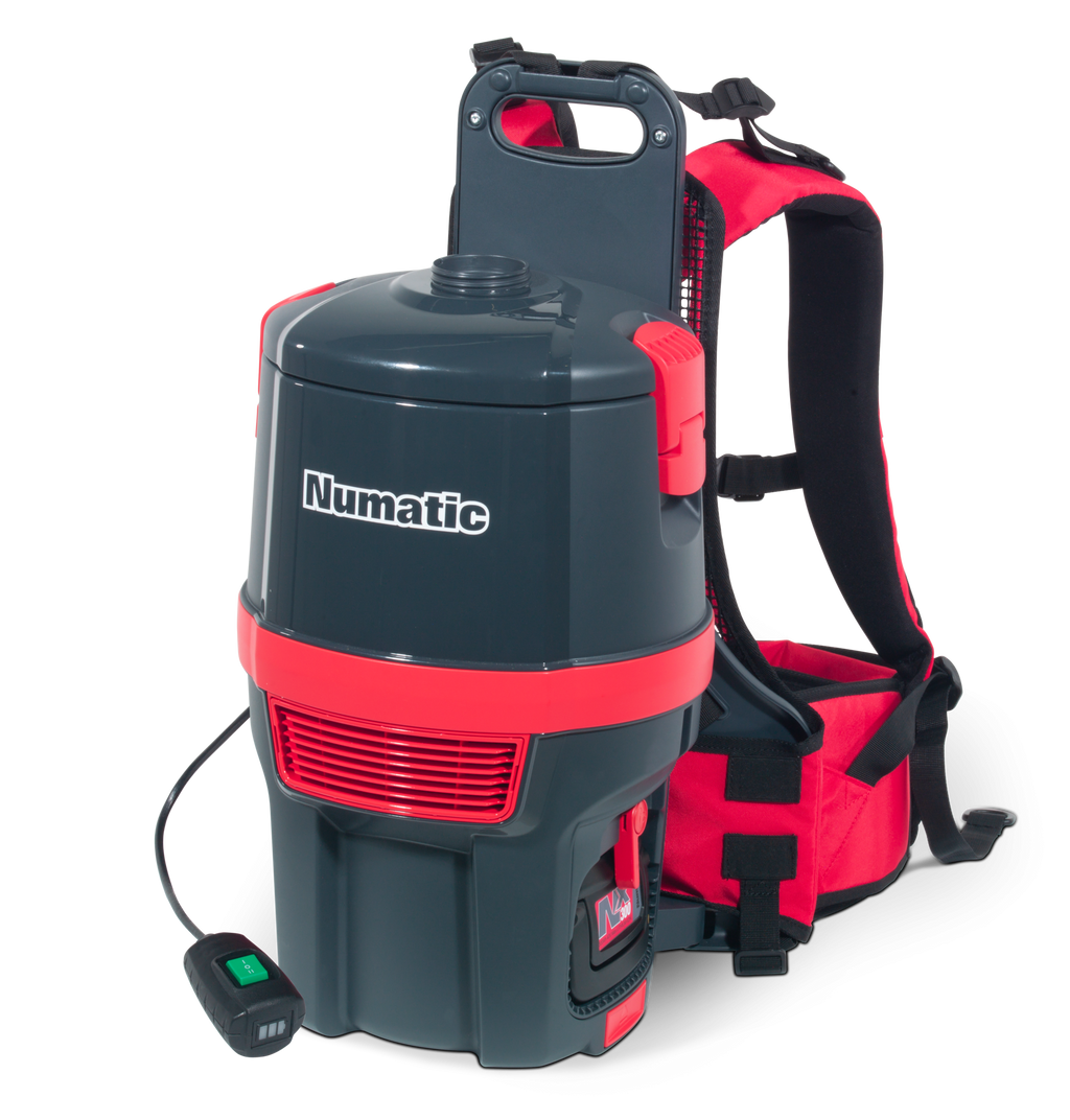Numatic RSB150NX Cordless RucSac Vacuum 1 Battery and 1 Charger