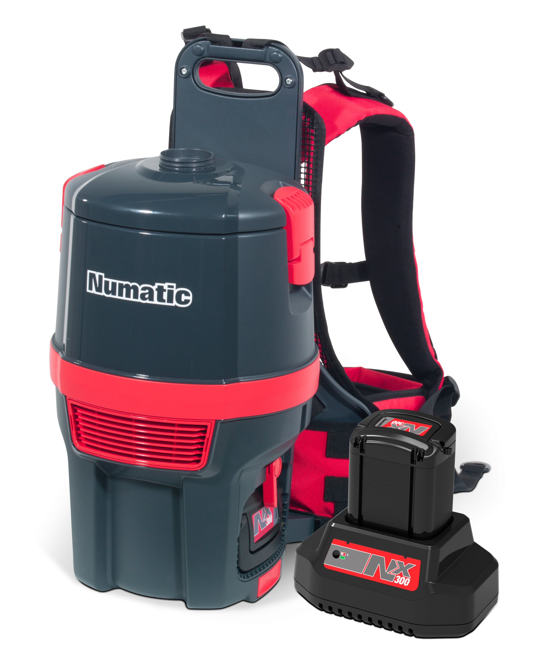 Numatic RSB150NX Cordless RucSac Vacuum 1 Battery and 1 Charger