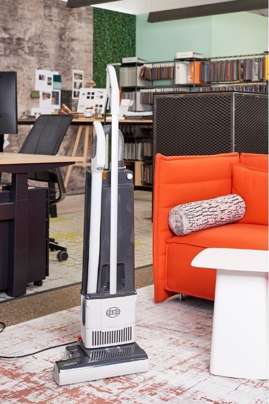 Sebo BS360 Twin Motor Upright Vacuum - 14"