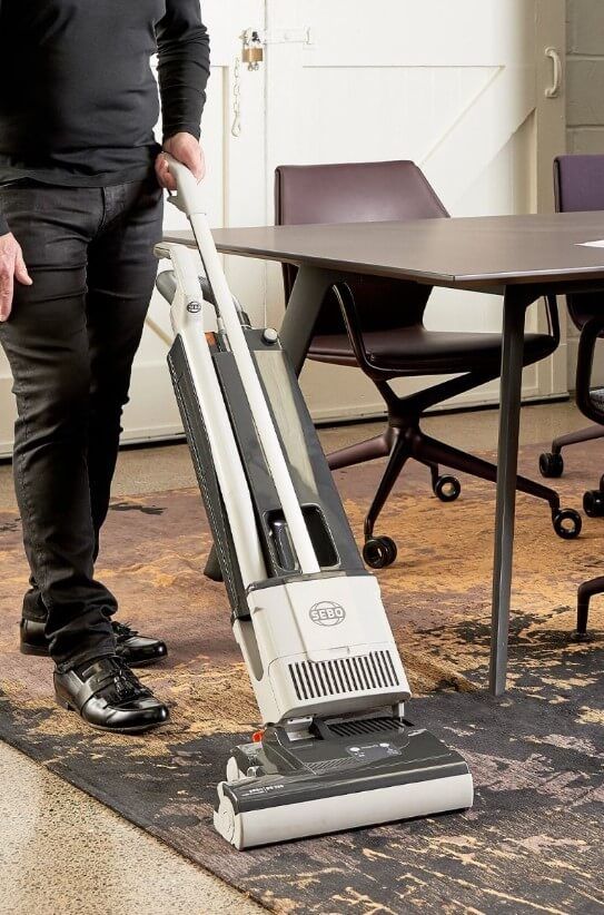 Sebo BS360 Twin Motor Upright Vacuum - 14"